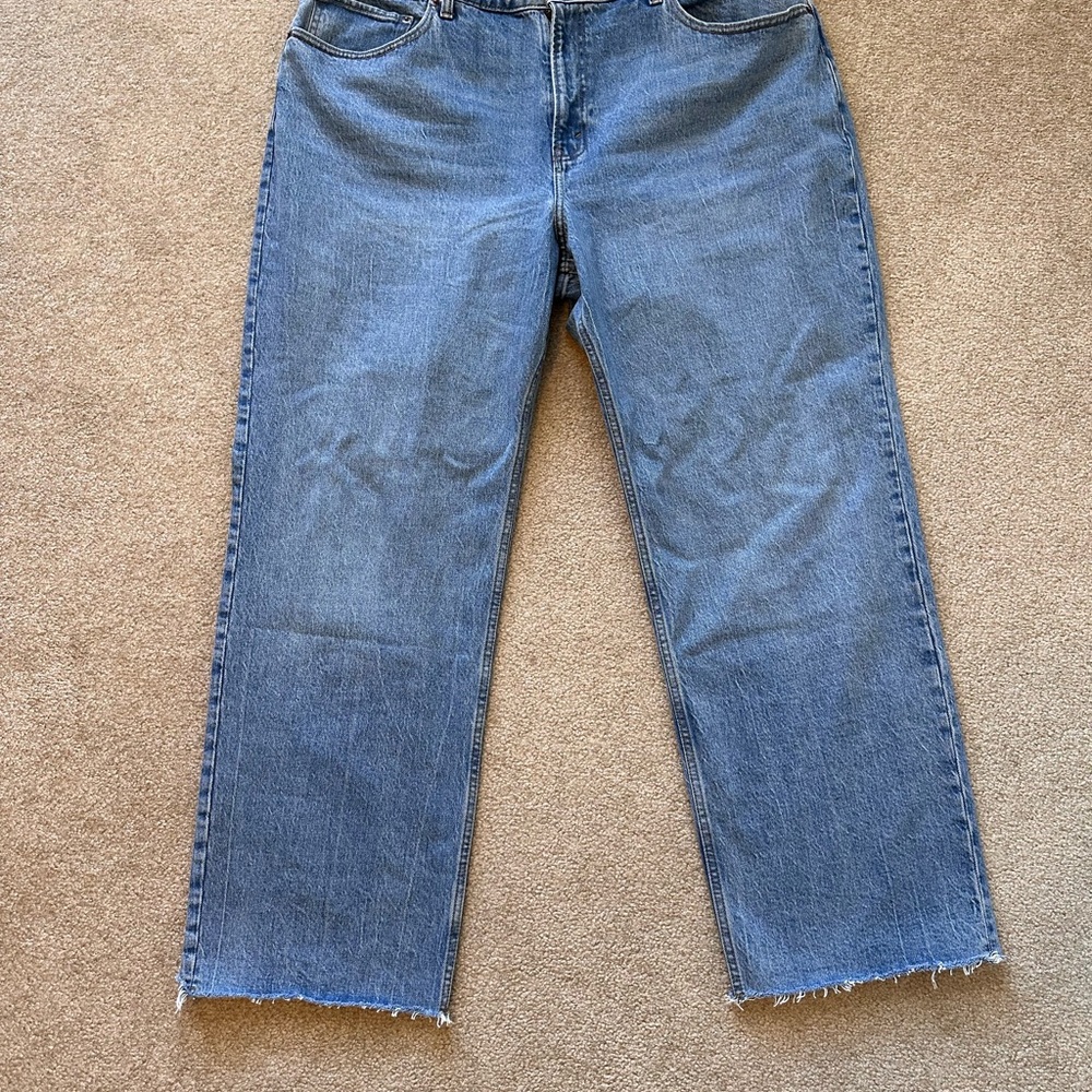 Abercrombie & Fitch Denim Straight Leg Jeans